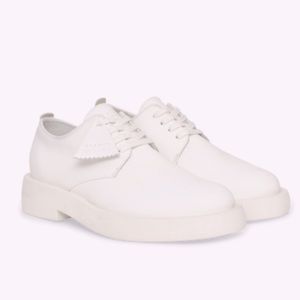 Clarks Originals white on white thick sole Milano London